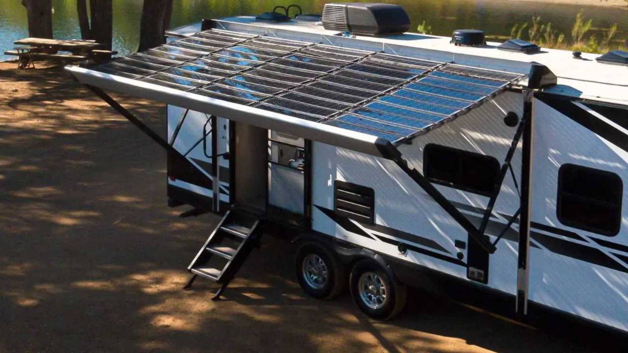 Complete System Components for Montana RV Solar